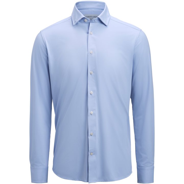 Skjorta Super Stretch Tailored Himmelsblå J.Harvest & Frost XS 35/36 – bild 2