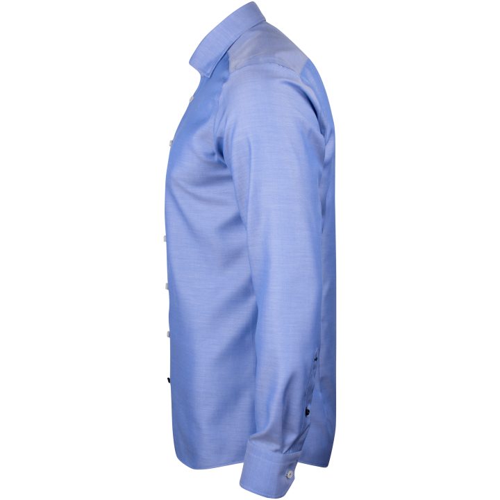 Skjorta Twill Slim Mellanblå J.Harvest & Frost XS – bild 3