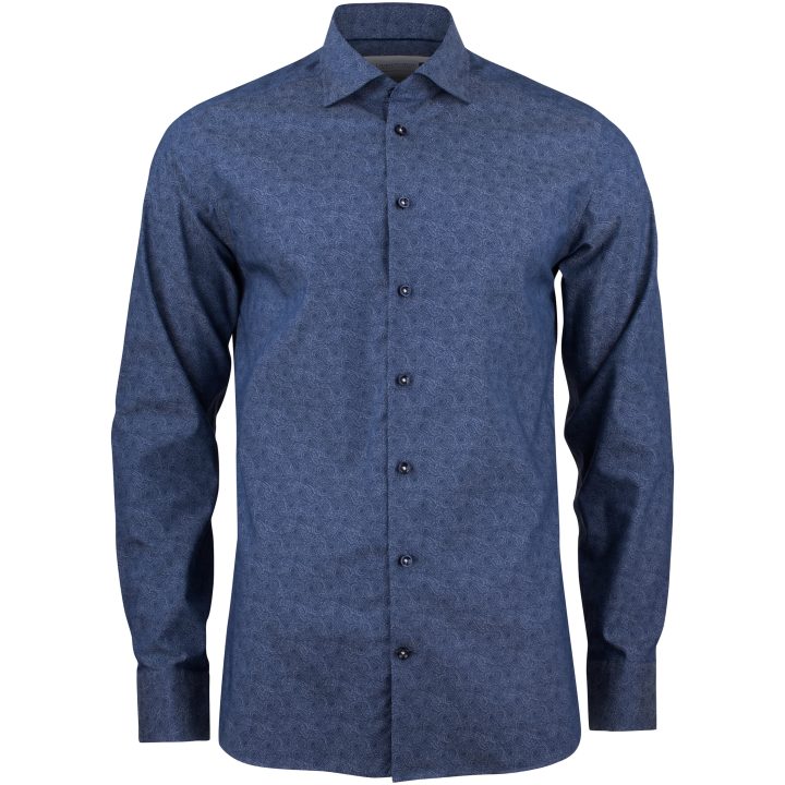 Skjorta Twill Slim Paisley J.Harvest & Frost XS 35/36 – bild 2