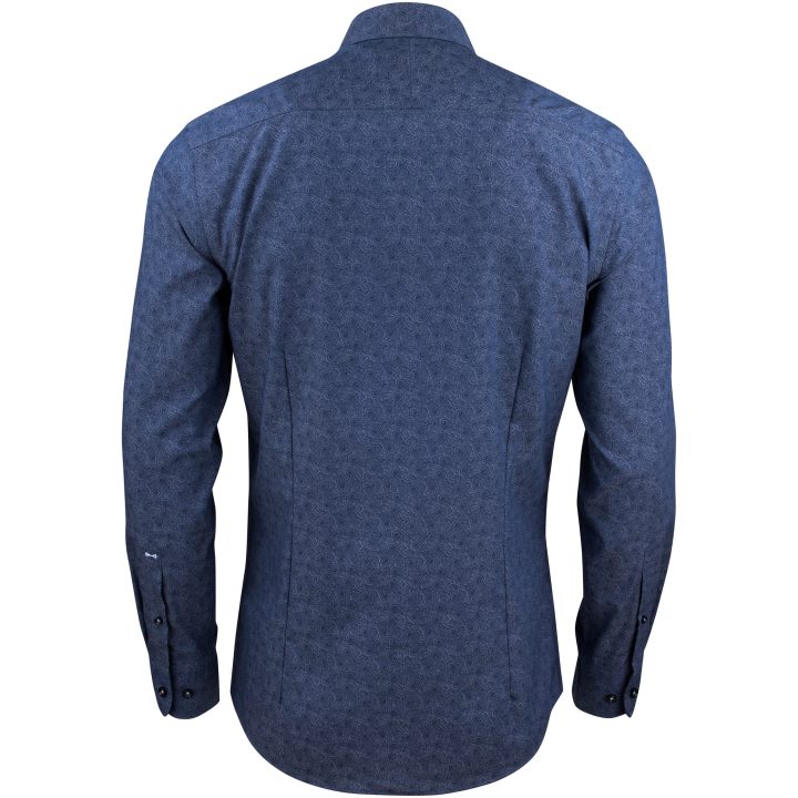 Skjorta Twill Slim Paisley J.Harvest & Frost XS 35/36 – bild 3