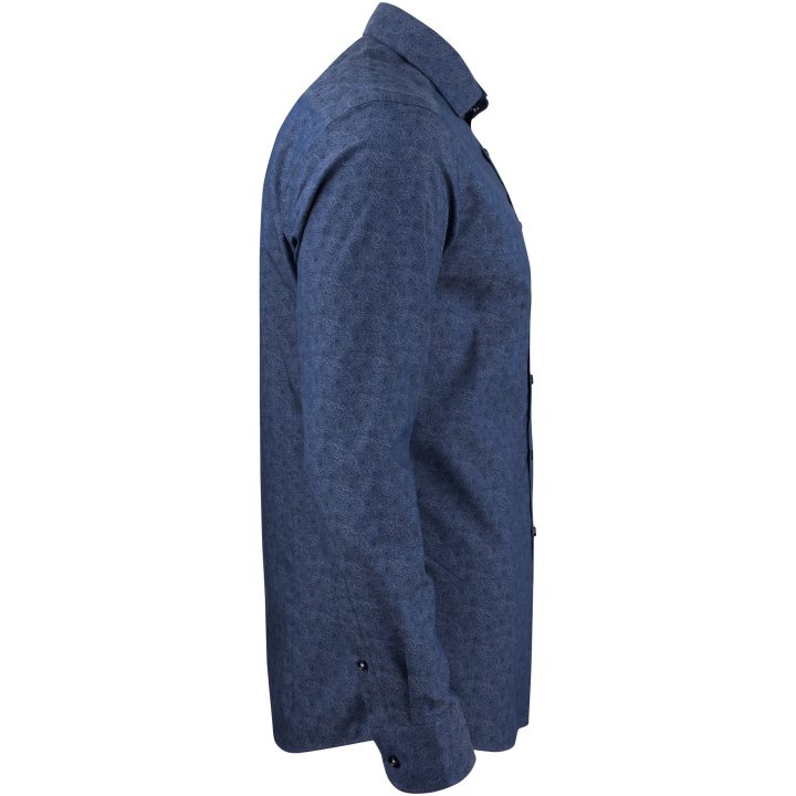 Skjorta Twill Slim Paisley J.Harvest & Frost XS 35/36 – bild 5
