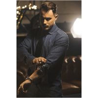 Skjorta Twill Slim Paisley J.Harvest & Frost