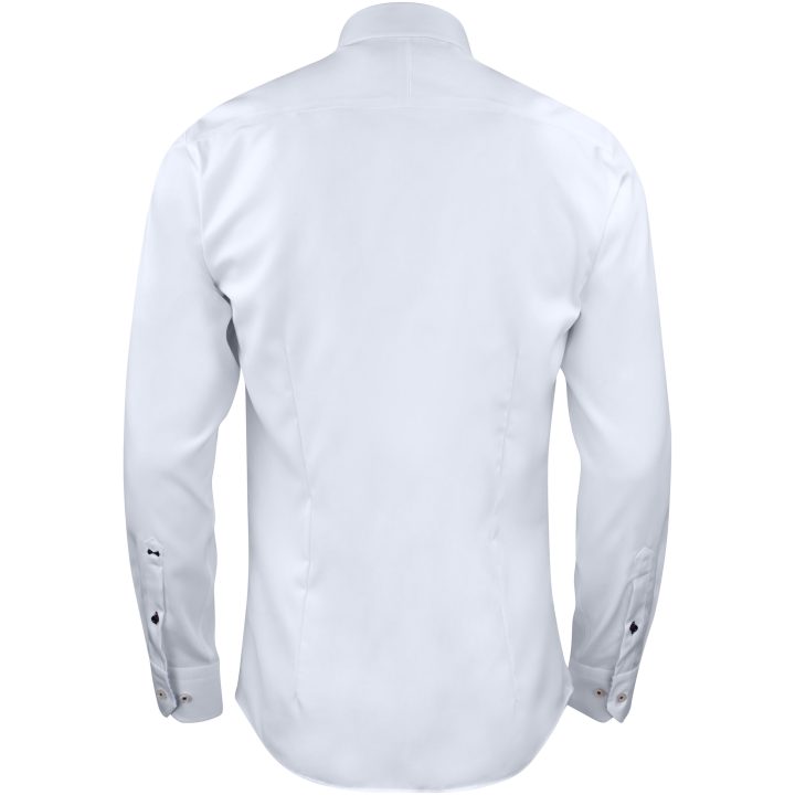 Skjorta Twill Slim Vit J.Harvest & Frost XS – bild 3