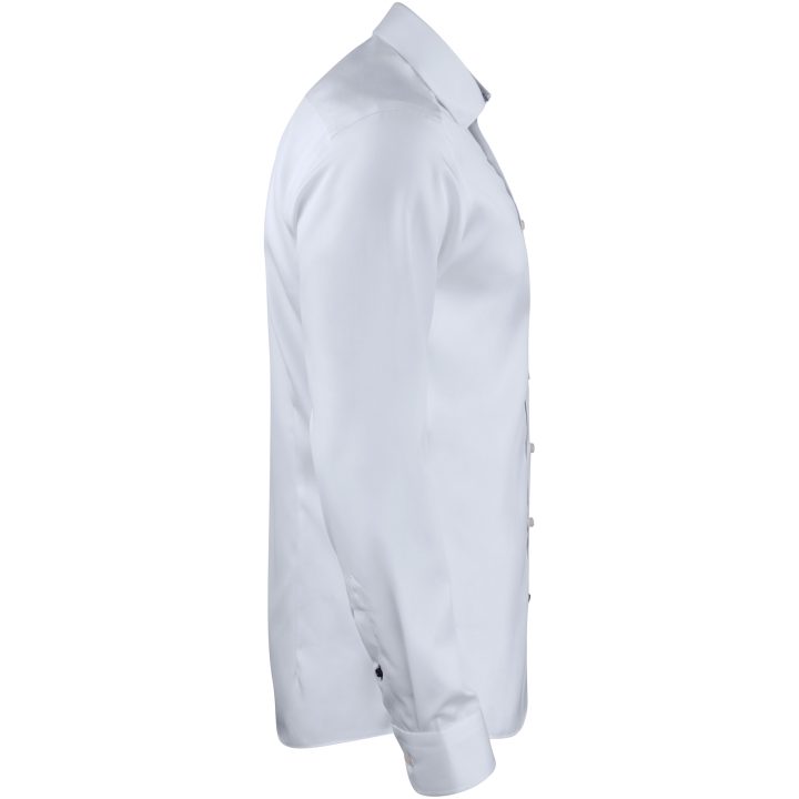 Skjorta Twill Slim Vit J.Harvest & Frost XS – bild 5