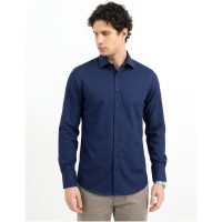Skjorta YB150 Twill Stretch Regular Marinblå J.Harvest & Frost