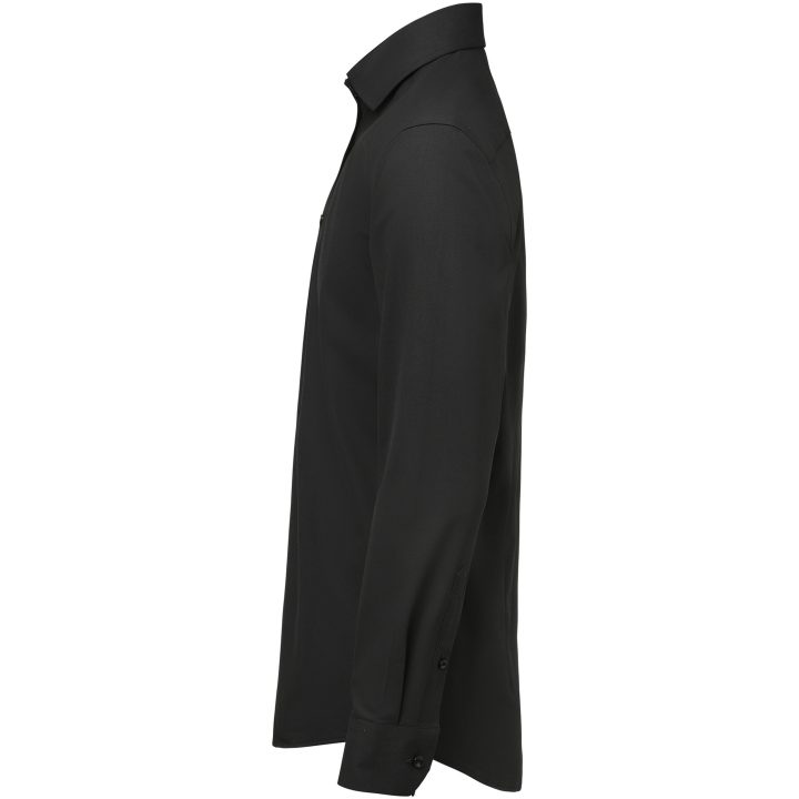 Skjorta YB150 Twill Stretch Regular Svart J.Harvest & Frost s – bild 3