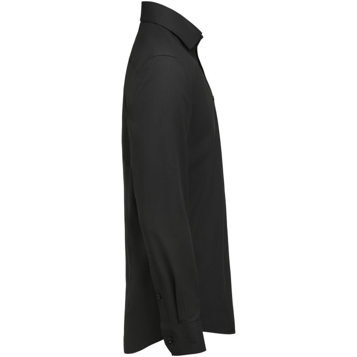 Skjorta YB150 Twill Stretch Regular Svart J.Harvest & Frost s – bild 4