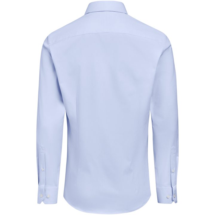 Skjorta YB150 Twill Stretch Slim Himmelsblå J.Harvest & Frost XS – bild 5