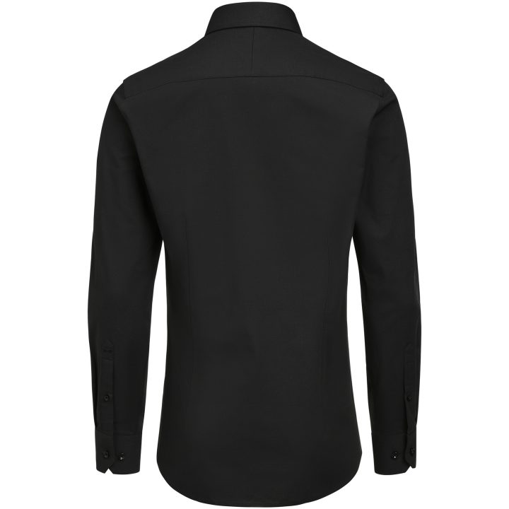 Skjorta YB150 Twill Stretch Slim Svart J.Harvest & Frost XS – bild 3