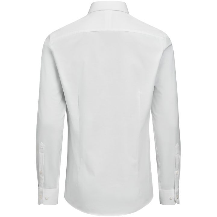 Skjorta YB150 Twill Stretch Slim Vit J.Harvest & Frost XS – bild 4