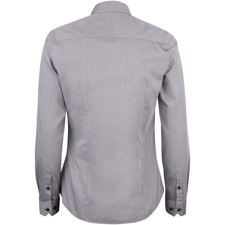 Skjorta YB50 Twill Dam Grå J.Harvest & Frost XS – bild 2