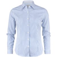 Skjorta YB50 Twill Dam Light blue Stripe J.Harvest & Frost