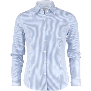 Skjorta YB50 Twill Dam Light blue Stripe J.Harvest & Frost