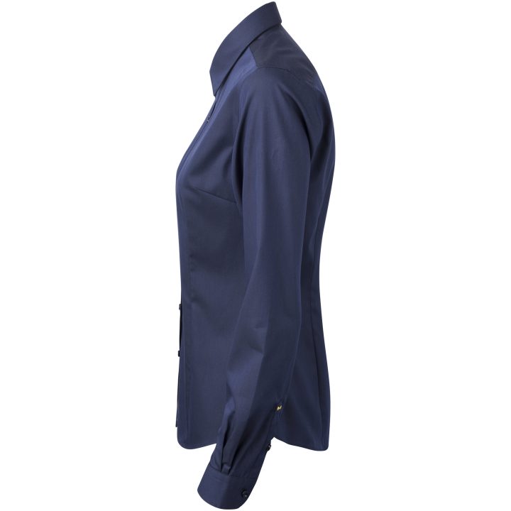 Skjorta YB50 Twill Dam Marinblå J.Harvest & Frost XS – bild 4