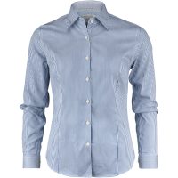Skjorta YB50 Twill Dam Navy Stripe J.Harvest & Frost