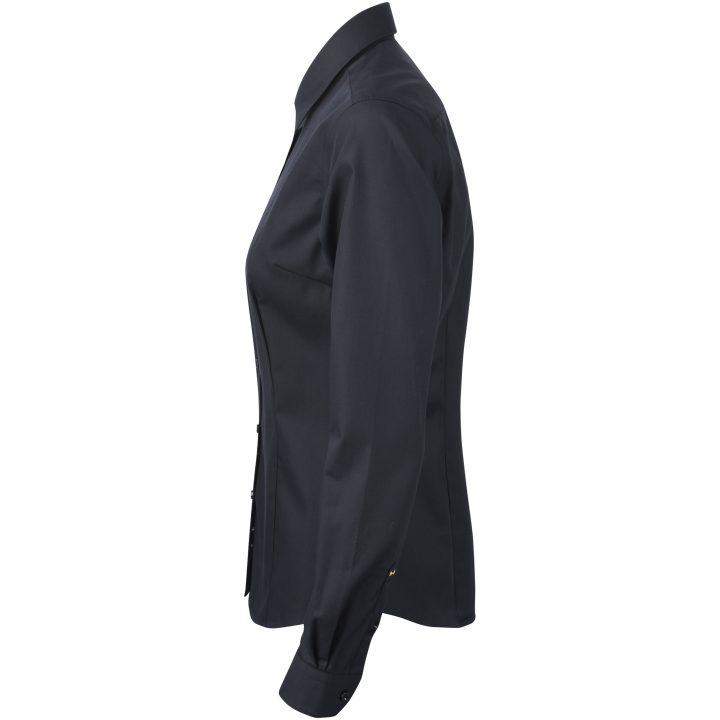 Skjorta YB50 Twill Dam Svart J.Harvest & Frost XS – bild 4