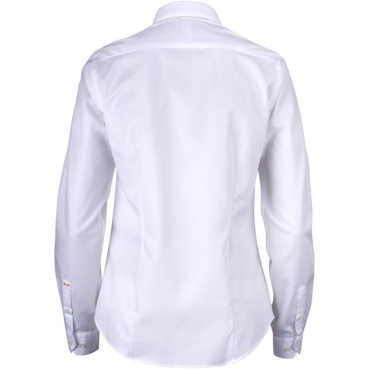 Skjorta YB50 Twill Dam Vit J.Harvest & Frost XS – bild 3
