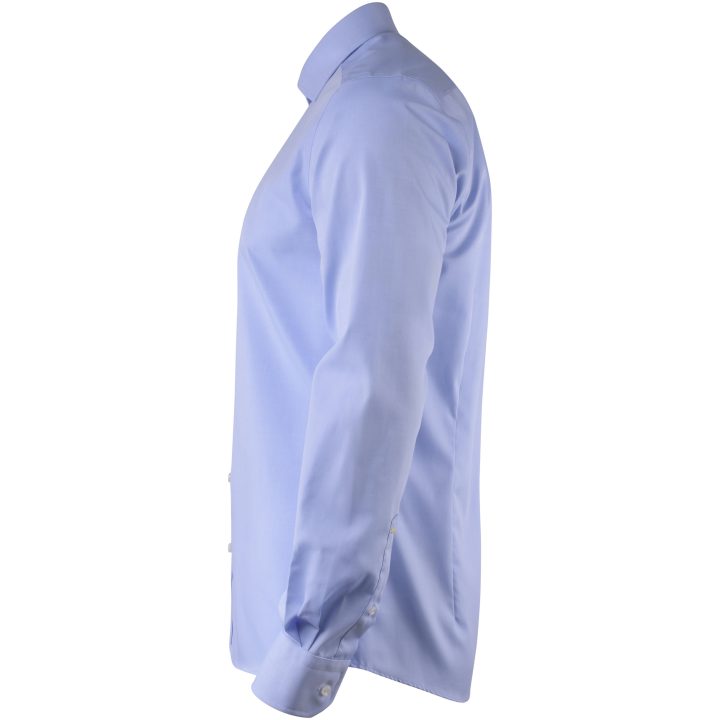 Skjorta YB50 Twill Extra Long Regular Fit Himmelsblå J.Harvest & Frost S 37/38 – bild 3