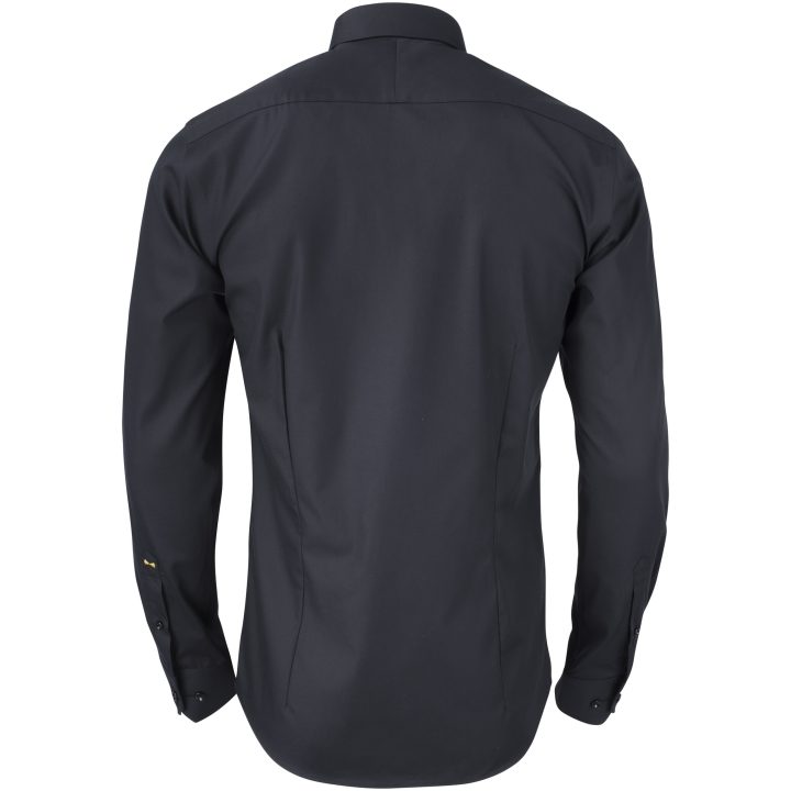 Skjorta YB50 Twill Regular Svart J.Harvest & Frost s – bild 3