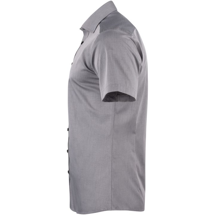 Skjorta YB50 Twill S S Regular Grå J.Harvest & Frost s – bild 3