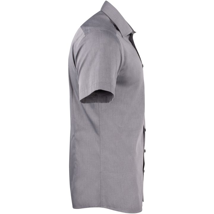 Skjorta YB50 Twill S S Regular Grå J.Harvest & Frost s – bild 4