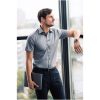 Skjorta YB50 Twill S S Regular Himmelsblå J.Harvest & Frost s – miniatyr 7
