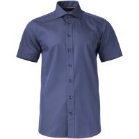 Skjorta YB50 Twill S S Regular Marinblå J.Harvest & Frost