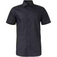Skjorta YB50 Twill S S Slim Svart J.Harvest & Frost