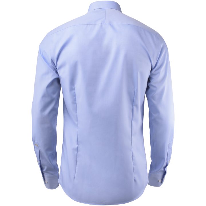 Skjorta YB50 Twill Slim Himmelsblå J.Harvest & Frost XS – bild 3