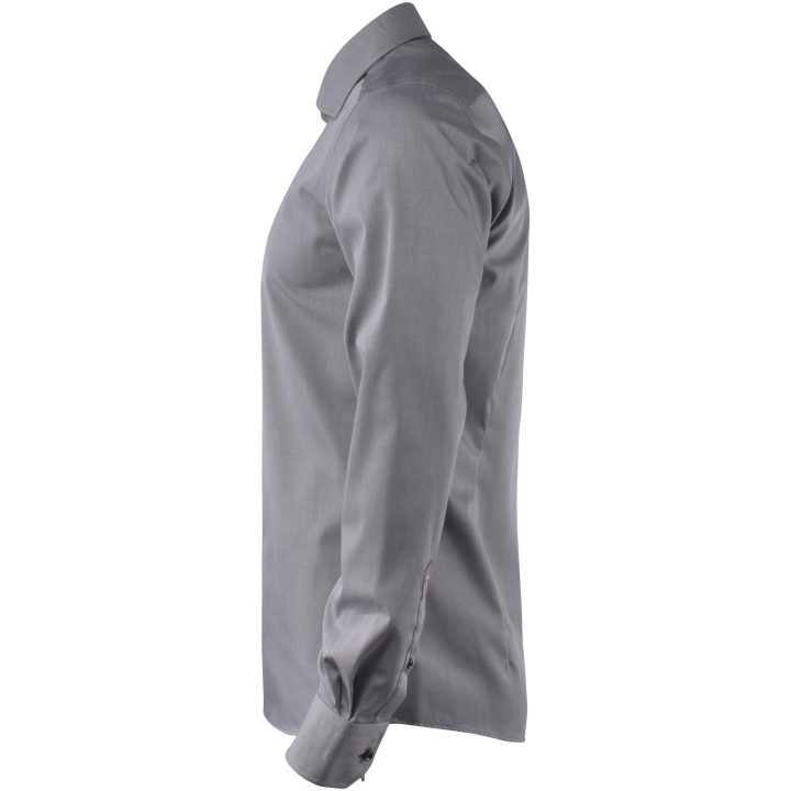 Skjorta YB51 Twill Regular Grå/svart J.Harvest & Frost s – bild 6