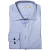 Skjorta YB51 Twill Regular Himmelsblå/marinblå J.Harvest & Frost s – miniatyr 2