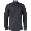 Skjorta YB51 Twill Slim Svart/svart J.Harvest & Frost XS – miniatyr 1