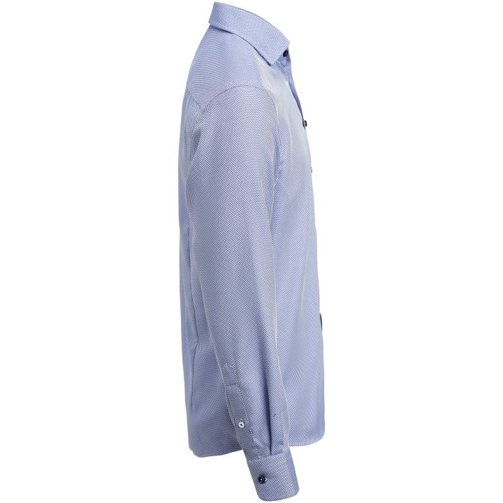 Skjorta YB55 Jacquard Regular Blå J.Harvest & Frost S 37/38 – bild 5