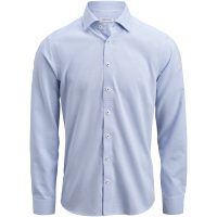 Skjorta YB55 Jacquard Regular Himmelsblå J.Harvest & Frost