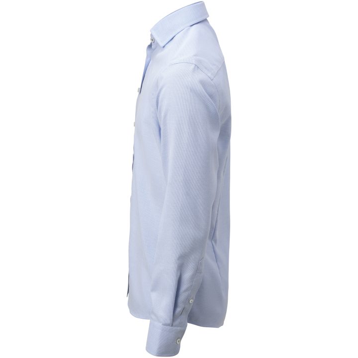 Skjorta YB55 Jacquard Regular Himmelsblå J.Harvest & Frost S 37/38 – bild 5