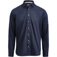 Skjorta YB56 Twill Regular Marinblå/vit J.Harvest & Frost