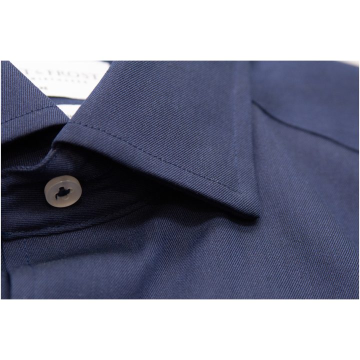 Skjorta YB56 Twill Regular Marinblå/vit J.Harvest & Frost S 37/38 – bild 2
