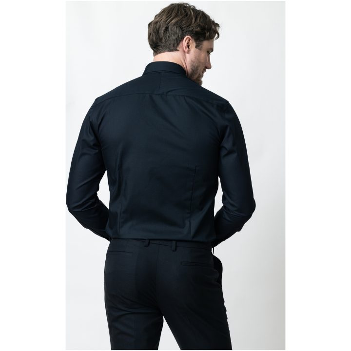 Skjorta YB56 Twill Regular Svart/grå J.Harvest & Frost S 37/38 – bild 7
