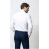 Skjorta YB56 Twill Regular Vit Marinblå J.Harvest & Frost S 37/38 – miniatyr 7