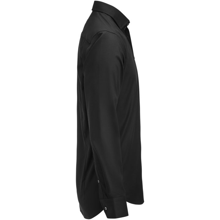 Skjorta YB56 Twill Slim Svart/grå J.Harvest & Frost XS 35/36 – bild 5