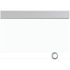 Skjutdörr ESG-glas och aluminium silver vidaXL 90 x 205 cm – miniatyr 5