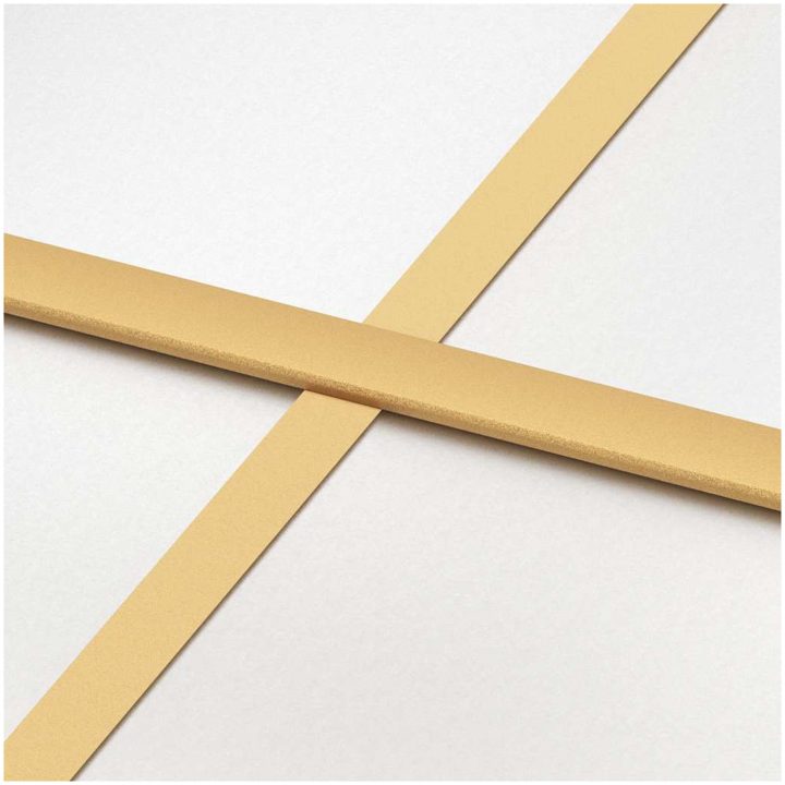 Skjutdörr guld frostat ESG-glas och aluminium vidaXL 102.5 x 205 cm – bild 6
