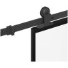 Skjutdörr med beslag 102,5x205 cm härdat glas och aluminium vidaXL 102.5 x 205 cm (213.5 cm) – miniatyr 5