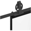 Skjutdörr med beslagset 102x205 cm ESG glas och aluminium vidaXL 102 x 205 cm (213.5 cm) – miniatyr 5