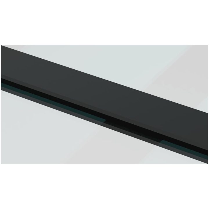 Skjutdörr med beslagset 102x205 cm ESG glas och aluminium vidaXL 102 x 205 cm (213.5 cm) – bild 7