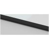 Skjutdörr med beslagssats svart 90x205 cm härdat glas vidaXL 90 x 205 cm (213 cm sliding rail) – miniatyr 8