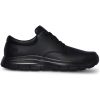 Skor Fourche Work Svart Läder Skechers 41 – miniatyr 1