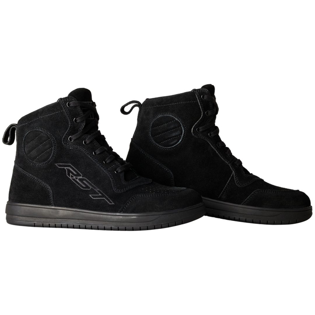 Skor Hi-top Dam Svart Mocka RST 36 – bild 5