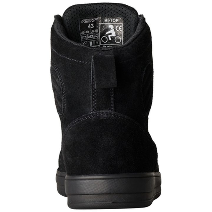 Skor Hi-top Dam Svart Mocka RST 36 – bild 6