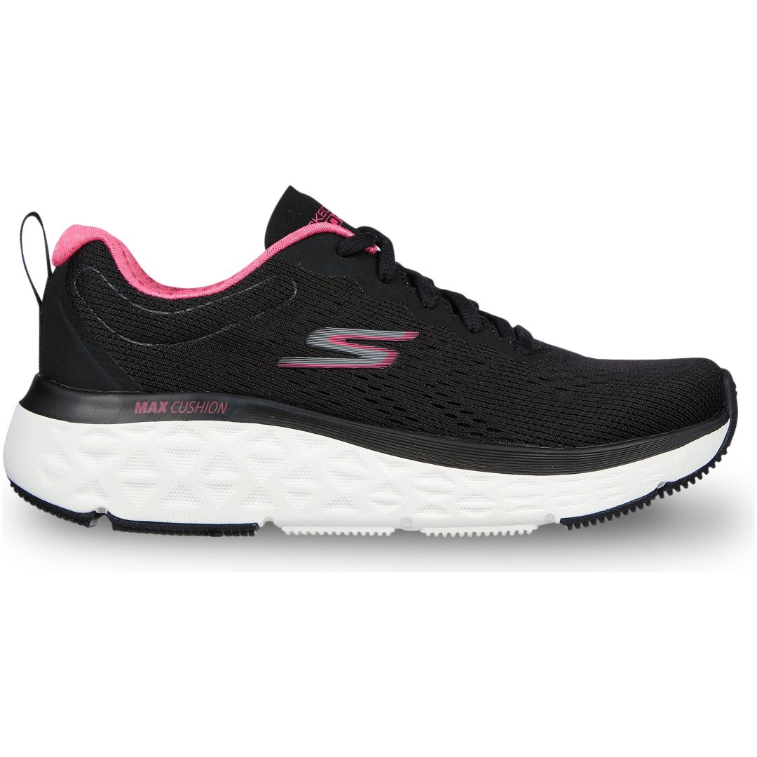 Skor Max Cushioning Delta Svart/Rosa Skechers 40